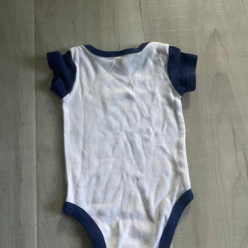 Navy and White Kids One Piece boys 3-6 months
